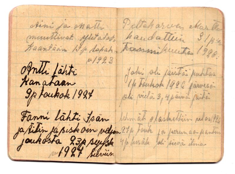 Tiedosto:Merkintä Antin lähdöstä 1927.jpg