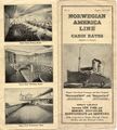 Norwegian America Line-yhtiön esite vuodelta 1923. Väinö Herman Kaattarin jäämistöstä.