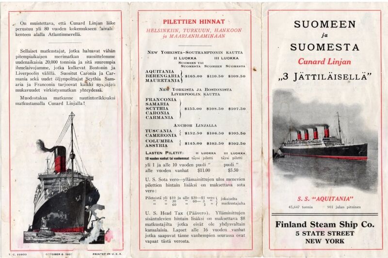 Tiedosto:Cunard-linjan esite 1923.jpg