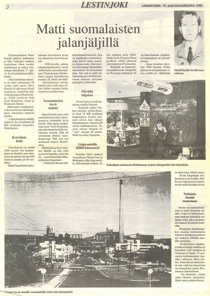 Tiedosto:Lestinjoki 18.3.1995- Matti suomalaisten jalanjäljillä.jpeg